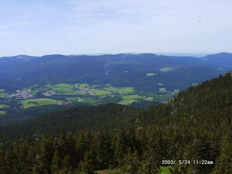 Blick vom Böhmerwald